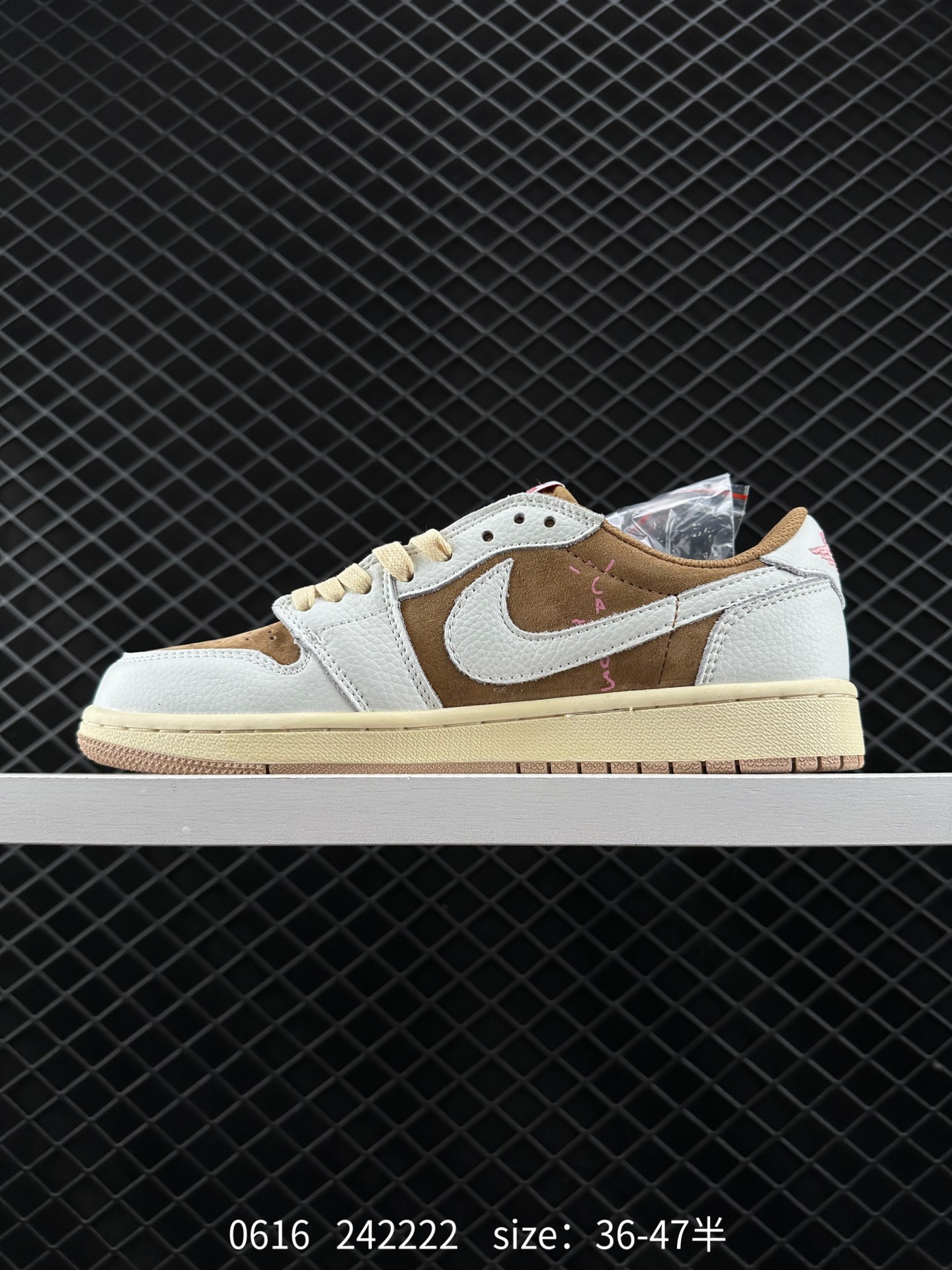 Fragment Design x Travis Scott x Nike Air Jordan 1 Low OG SP”Military Blue”